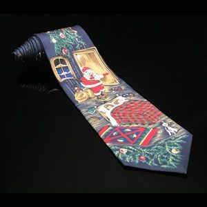 Christmas Santa Silent Night Toys tie